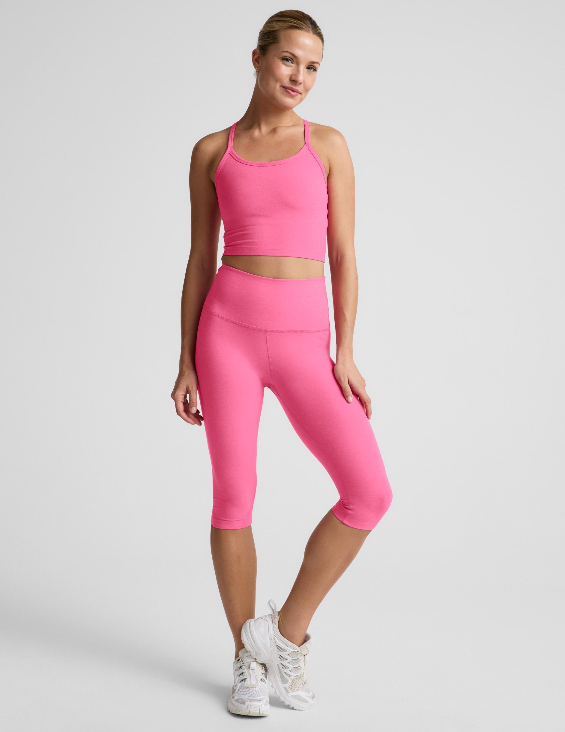 Spacedye? Pedal Pusher High Waisted Legging - Image 3