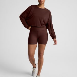 Studio Luxe Cropped Long Sleeve Tee
