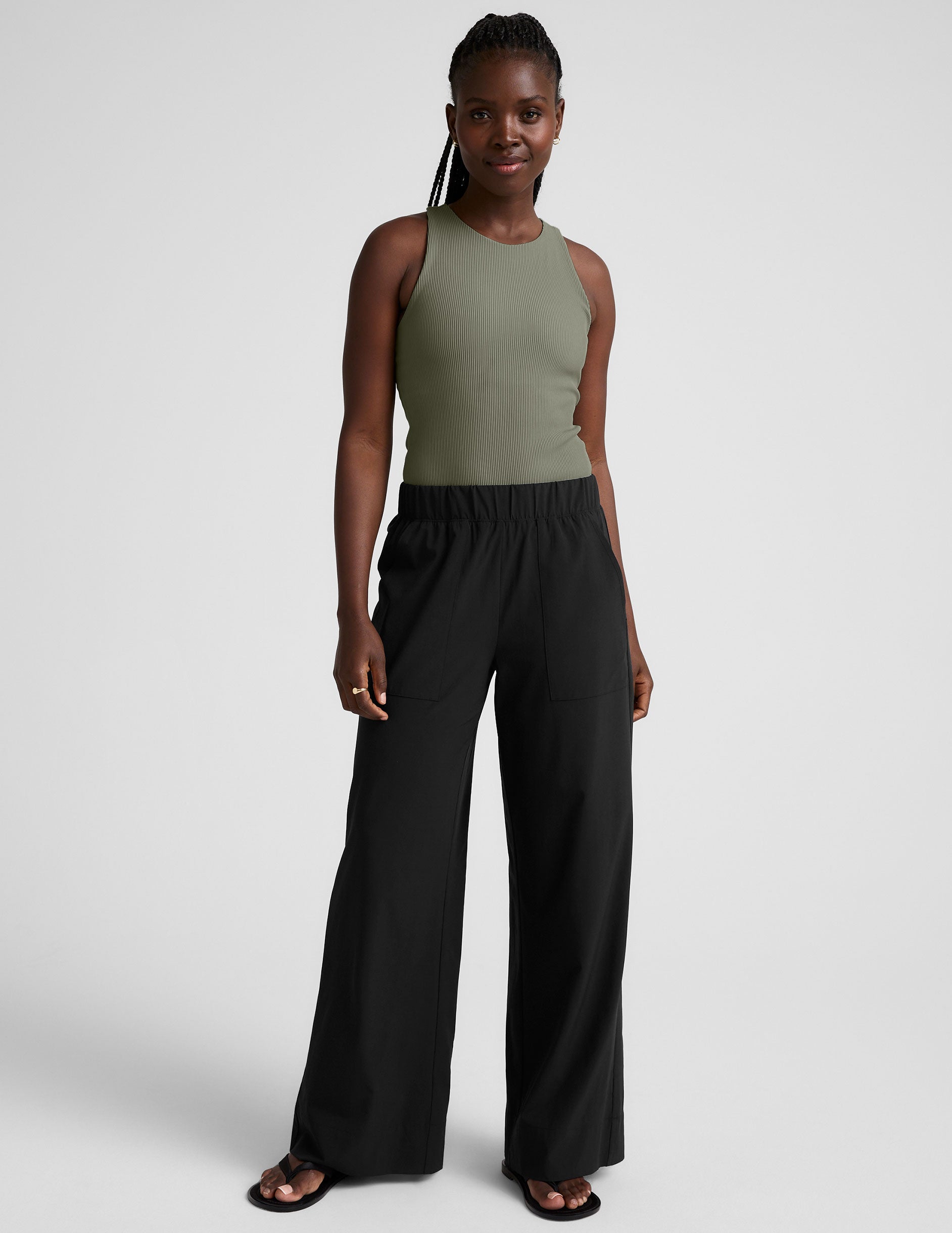 Refocus Ribbed Classic Tank - Image 4