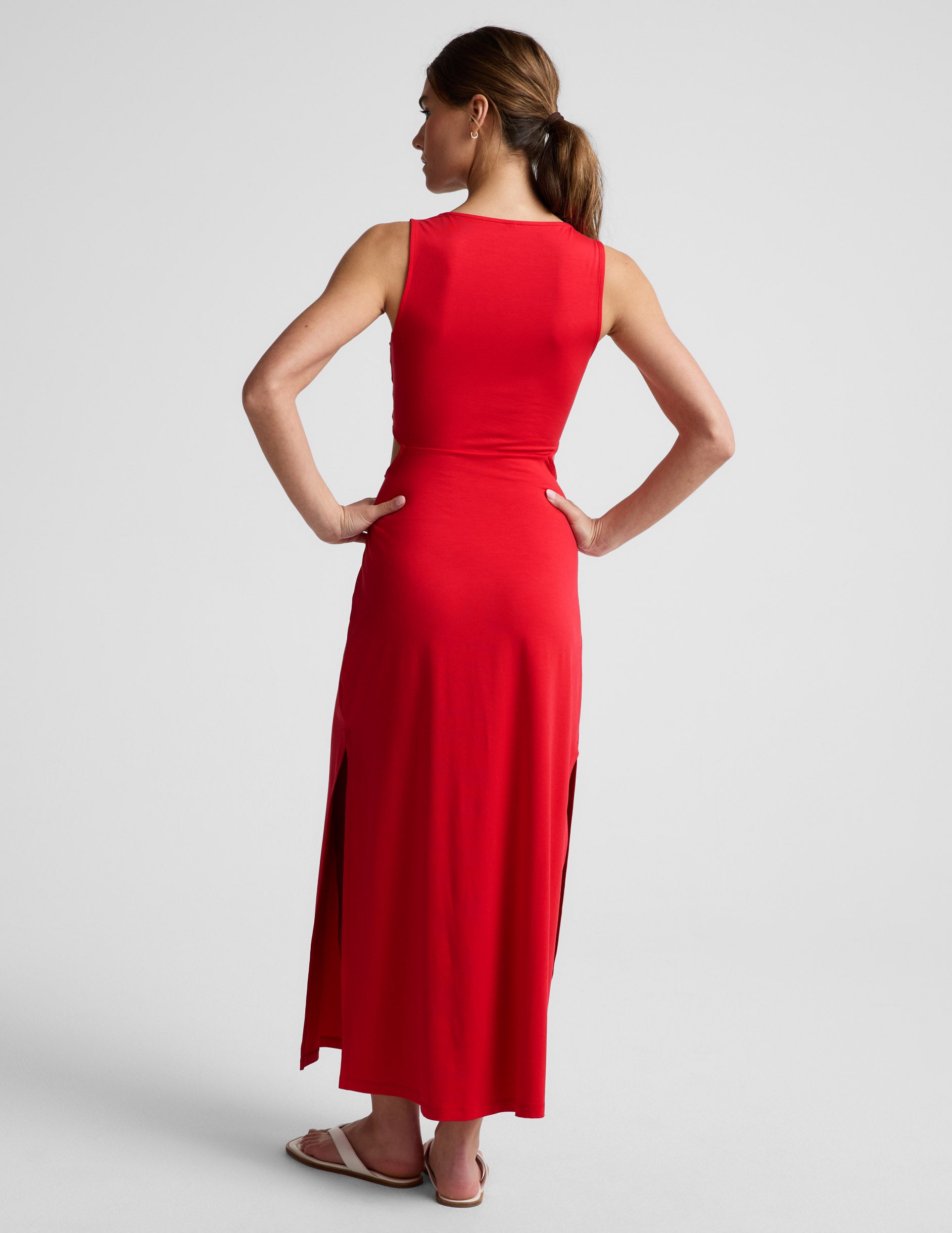 Maxi Around The World Front Twist Dress - Image 3