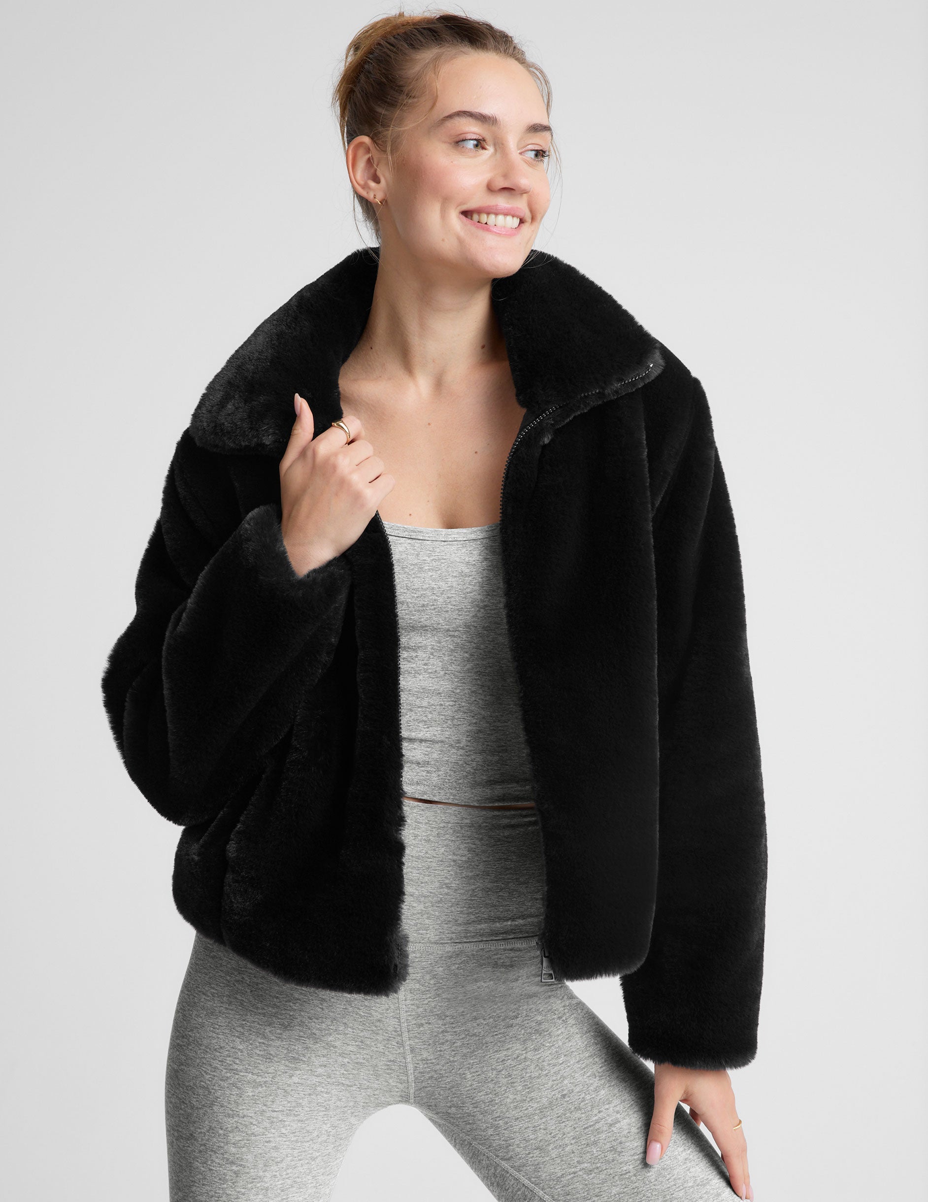 On The List Faux Fur Jacket - Image 3