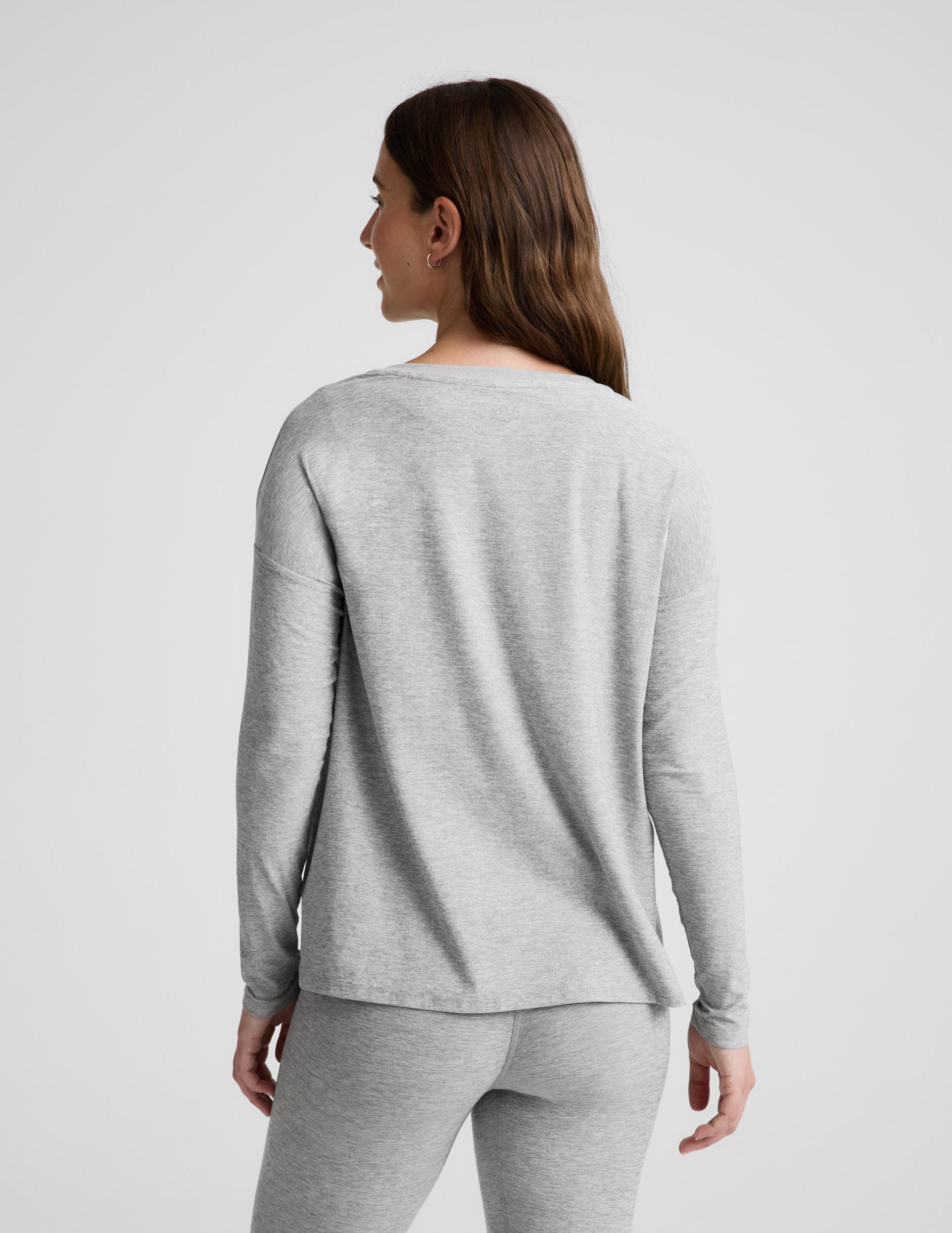 Featherweight Feels Like Home Long Sleeve Maternity Top - Image 3