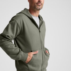 LuxeFleece? Men's Full Zip Hoodie