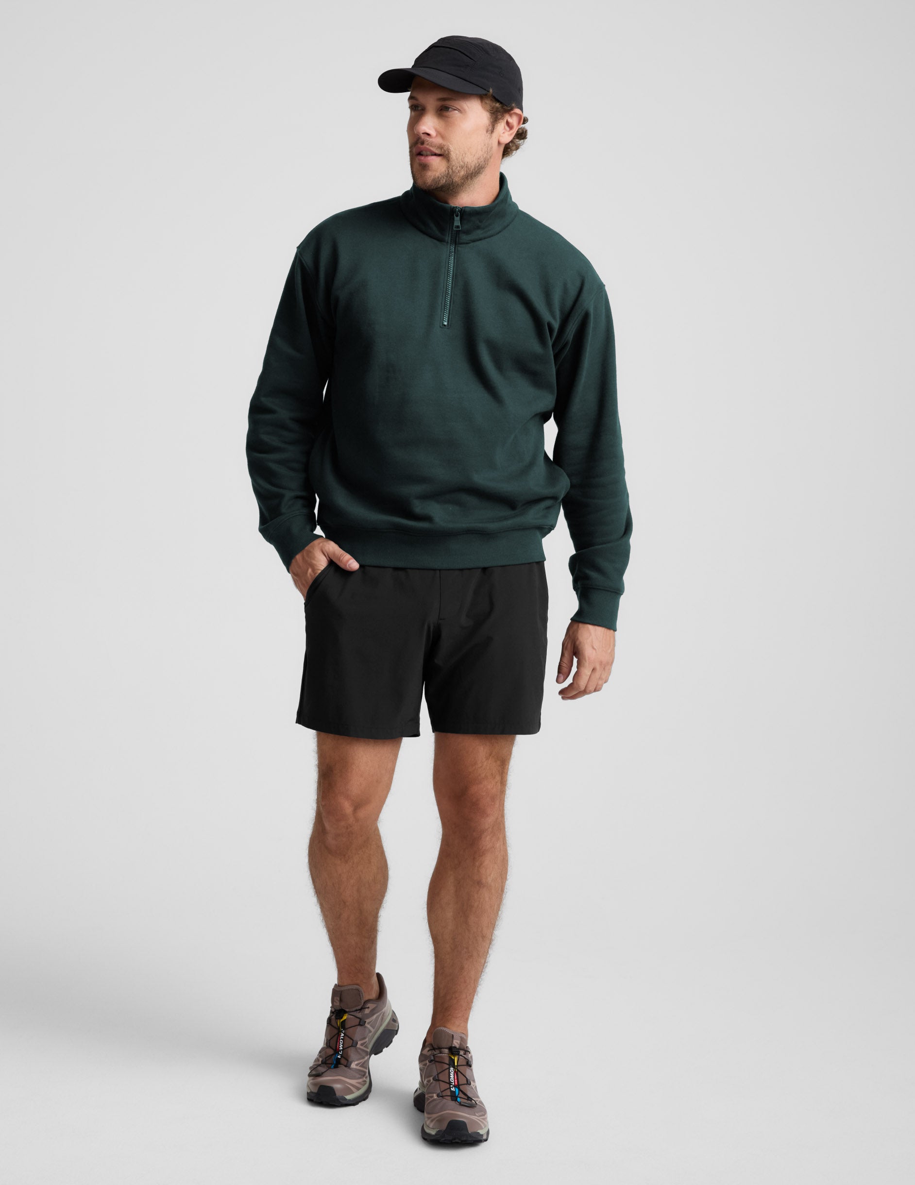 LuxeFleece? Men's Half Zip Pullover - Image 3