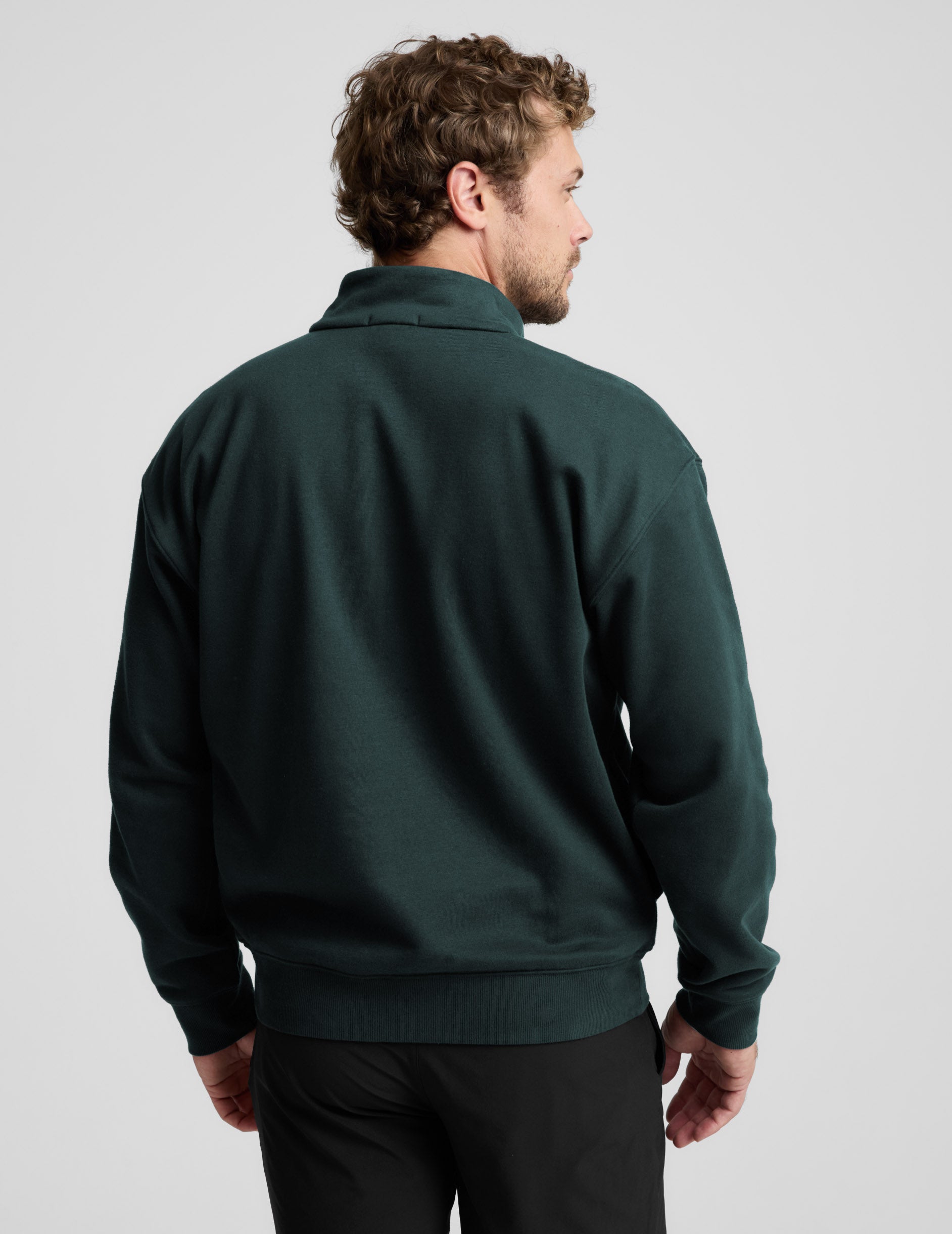 LuxeFleece? Men's Half Zip Pullover - Image 2