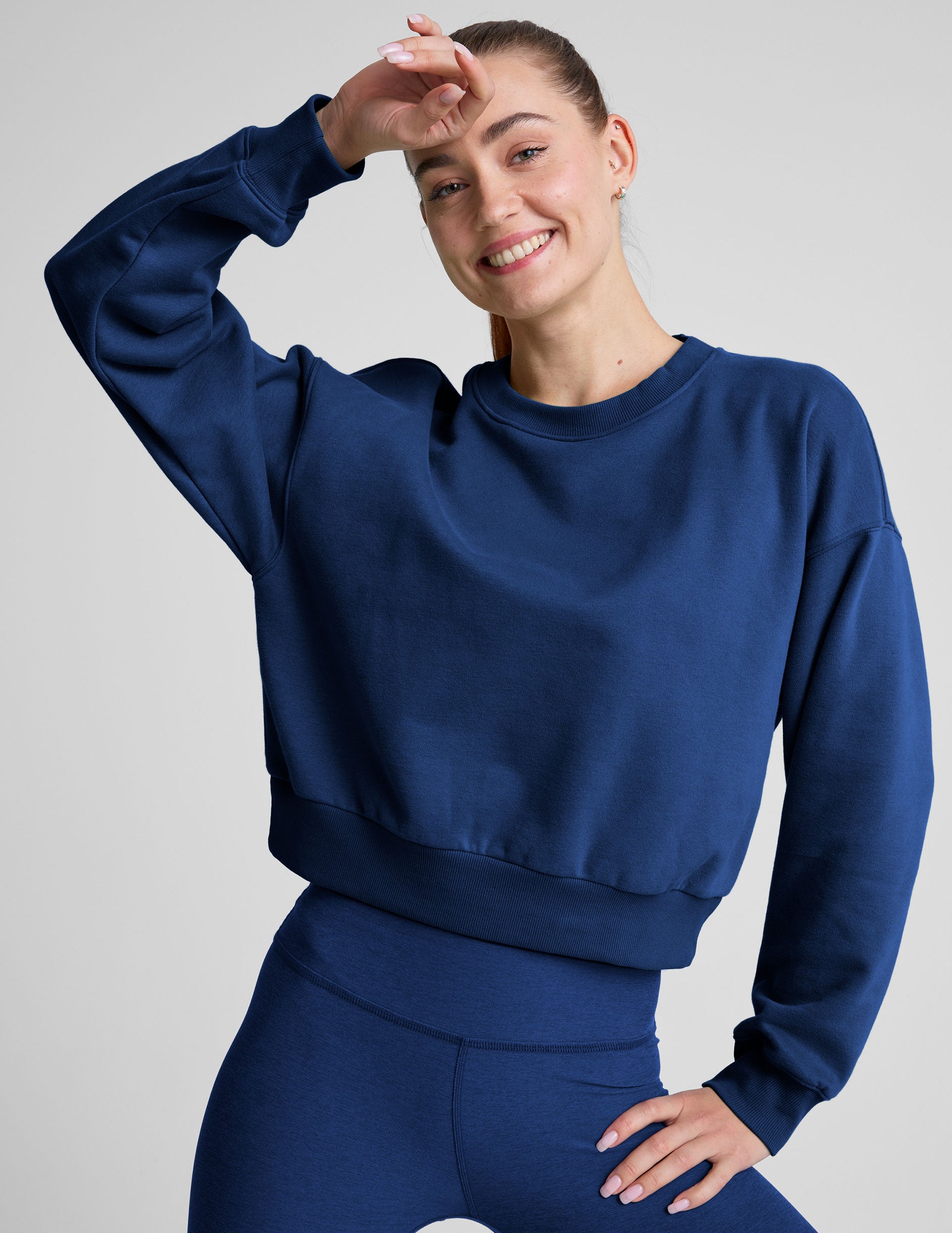 LuxeFleece? Crewneck Sweatshirt - Image 2