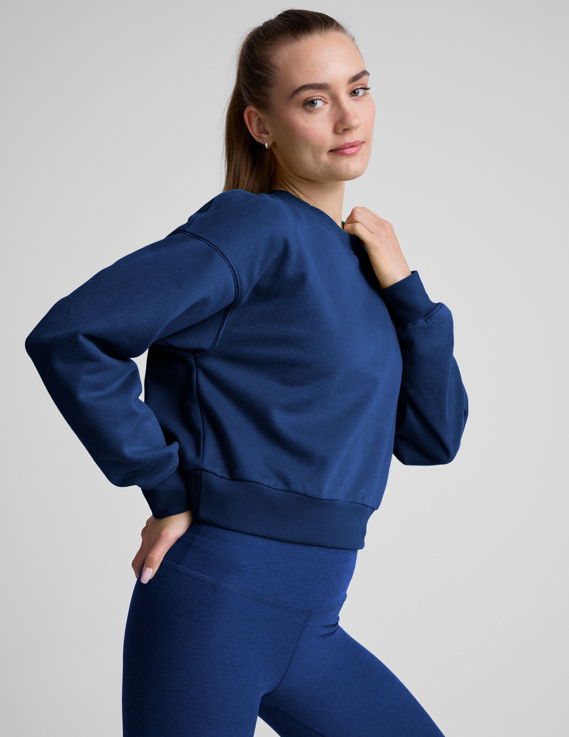 LuxeFleece? Crewneck Sweatshirt - Image 3