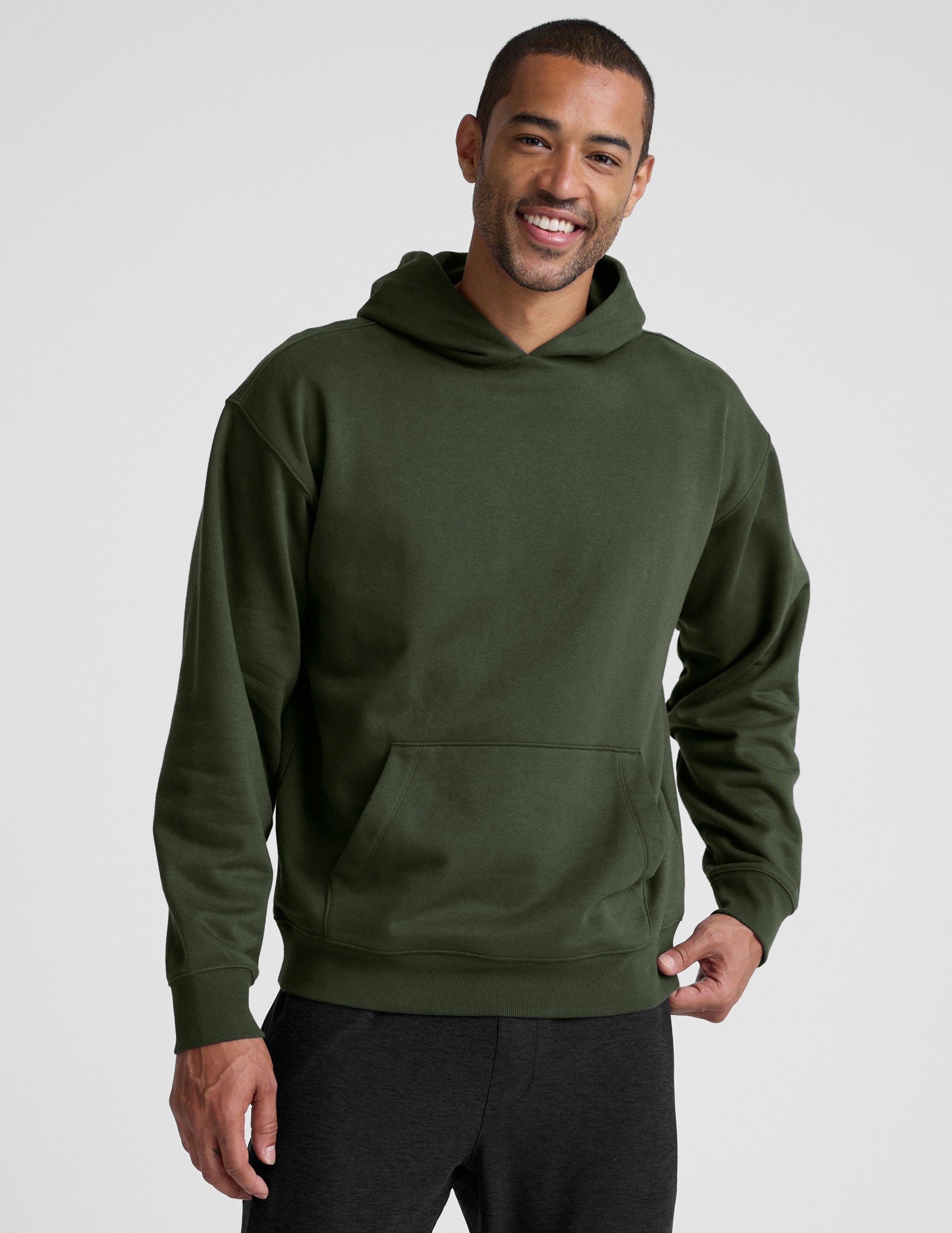 LuxeFleece? Classic Men's Hoodie - Image 4