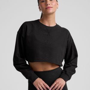 LuxeFleece? Cropped Sweatshirt