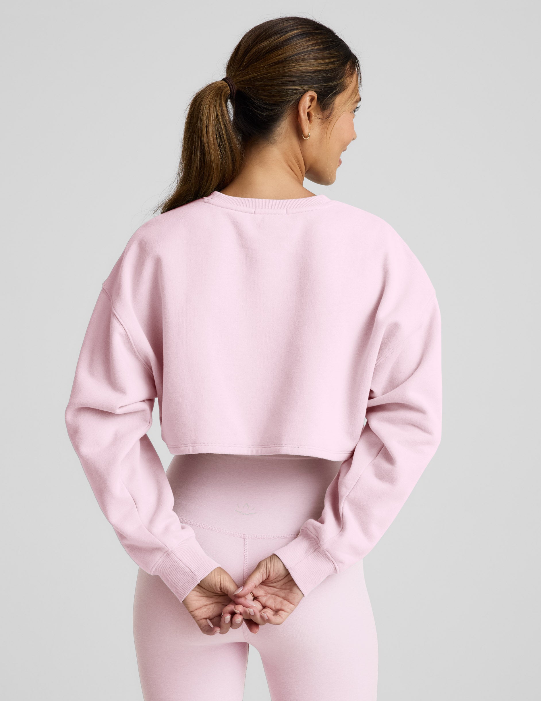 LuxeFleece? Cropped Sweatshirt - Image 4