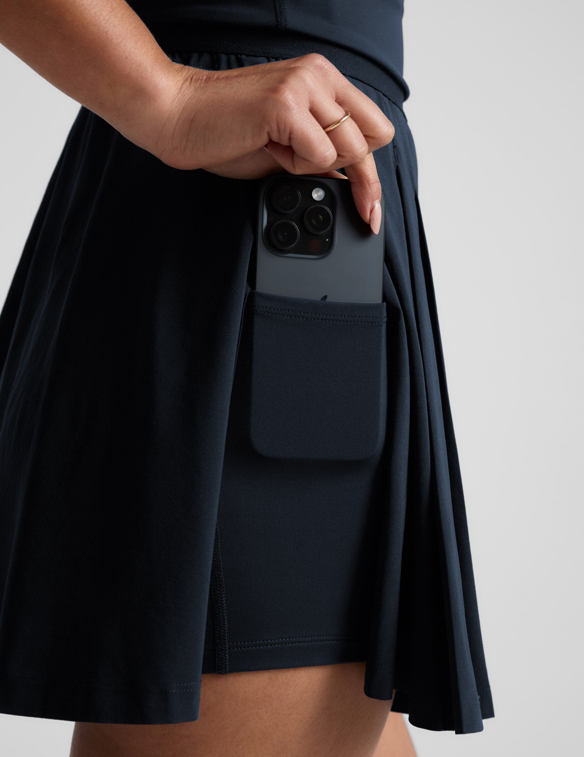 Score Pleated Dress - Image 4