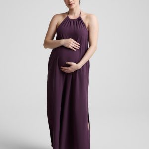 Go With The Flow Halter Dress