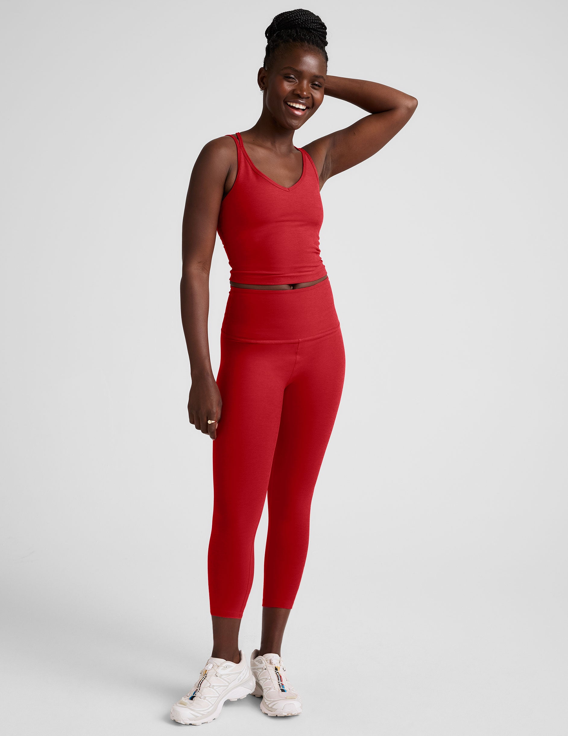 Spacedye? Walk And Talk High Waisted Capri Legging