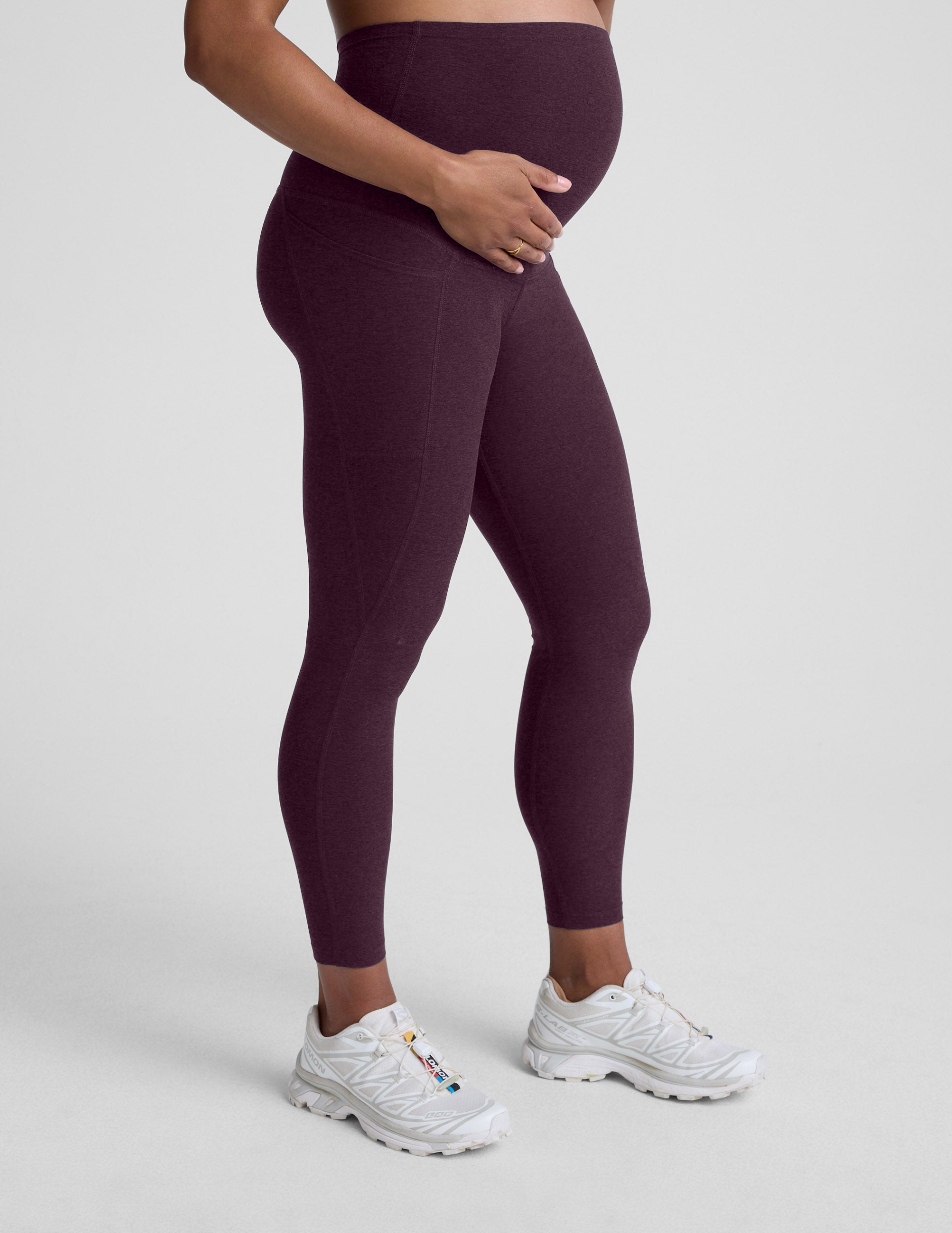 Spacedye? Love the Bump Maternity Pocket Midi Legging - Image 2