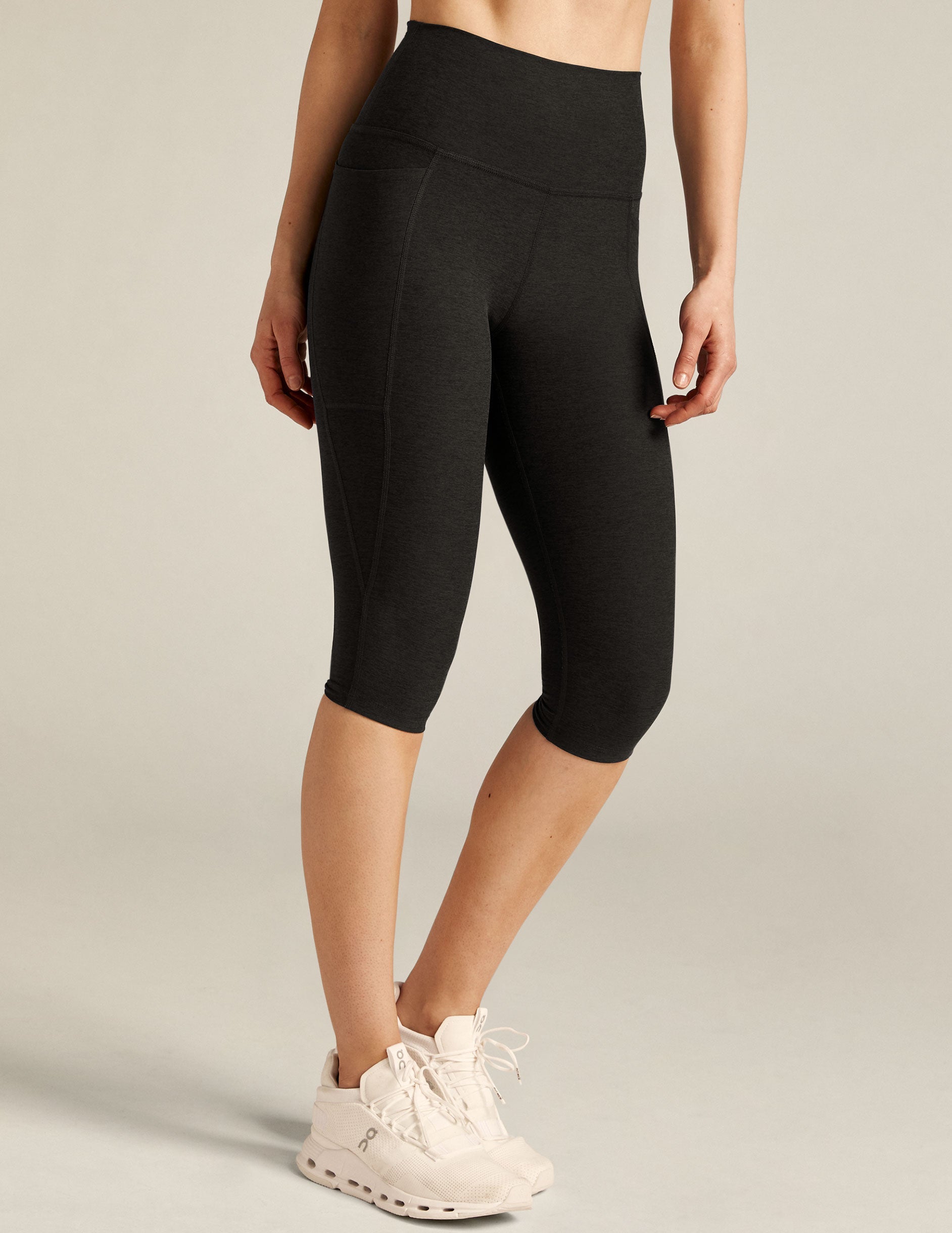 Spacedye? High Waisted Pocket Pedal Pusher Legging - Image 6