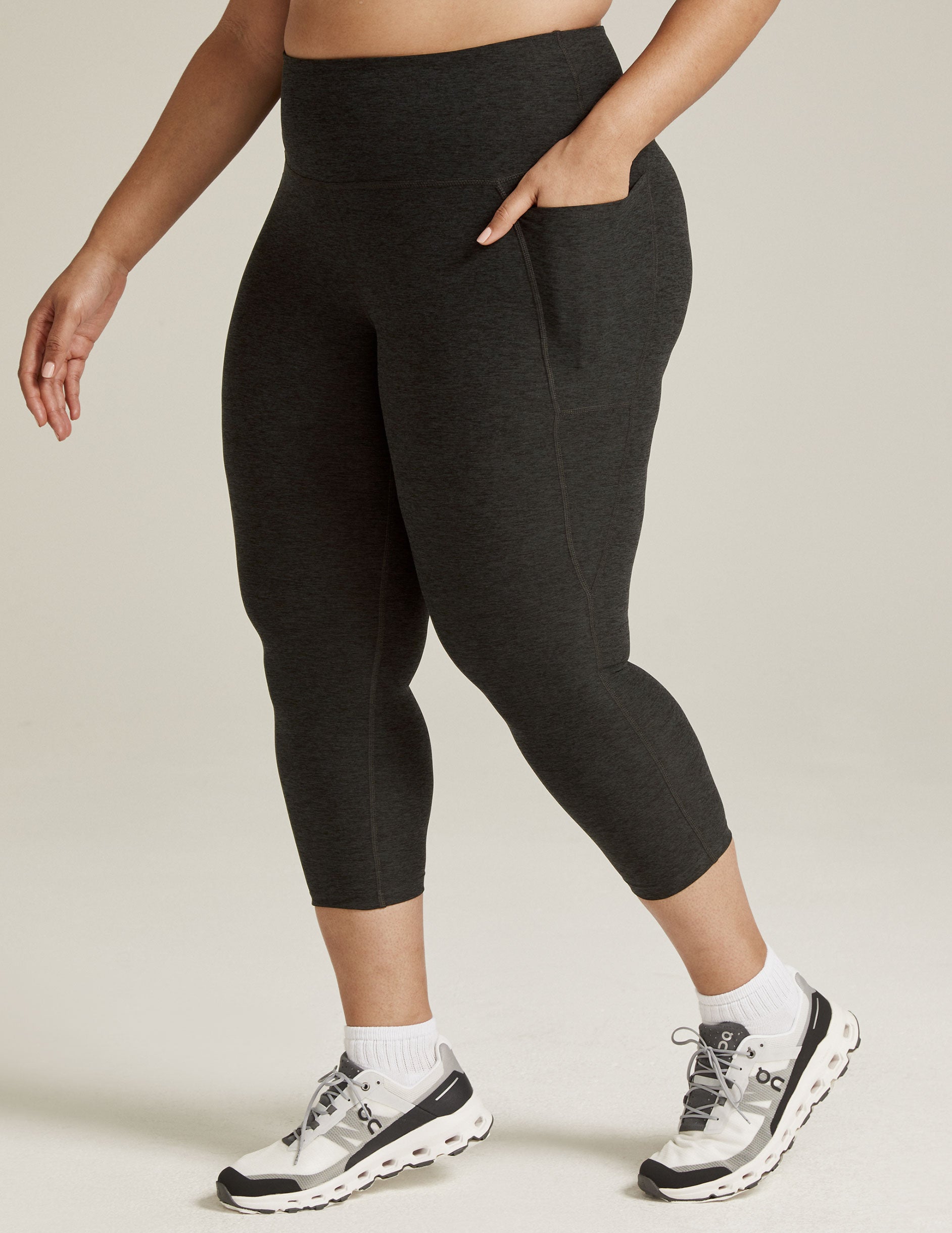 Spacedye? Out Of Pocket High Waisted Capri Legging - Image 6