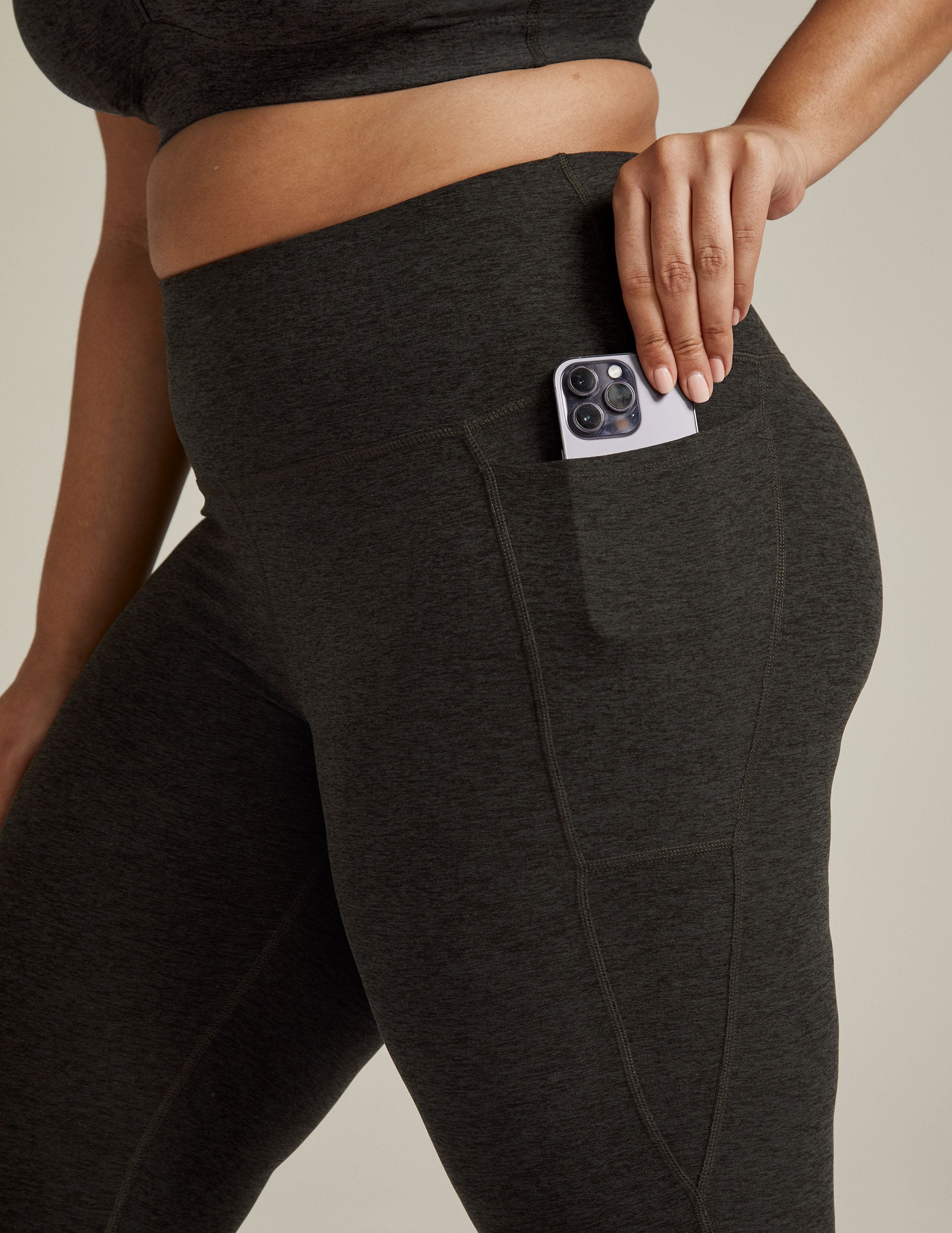 Spacedye? Out Of Pocket High Waisted Capri Legging - Image 11