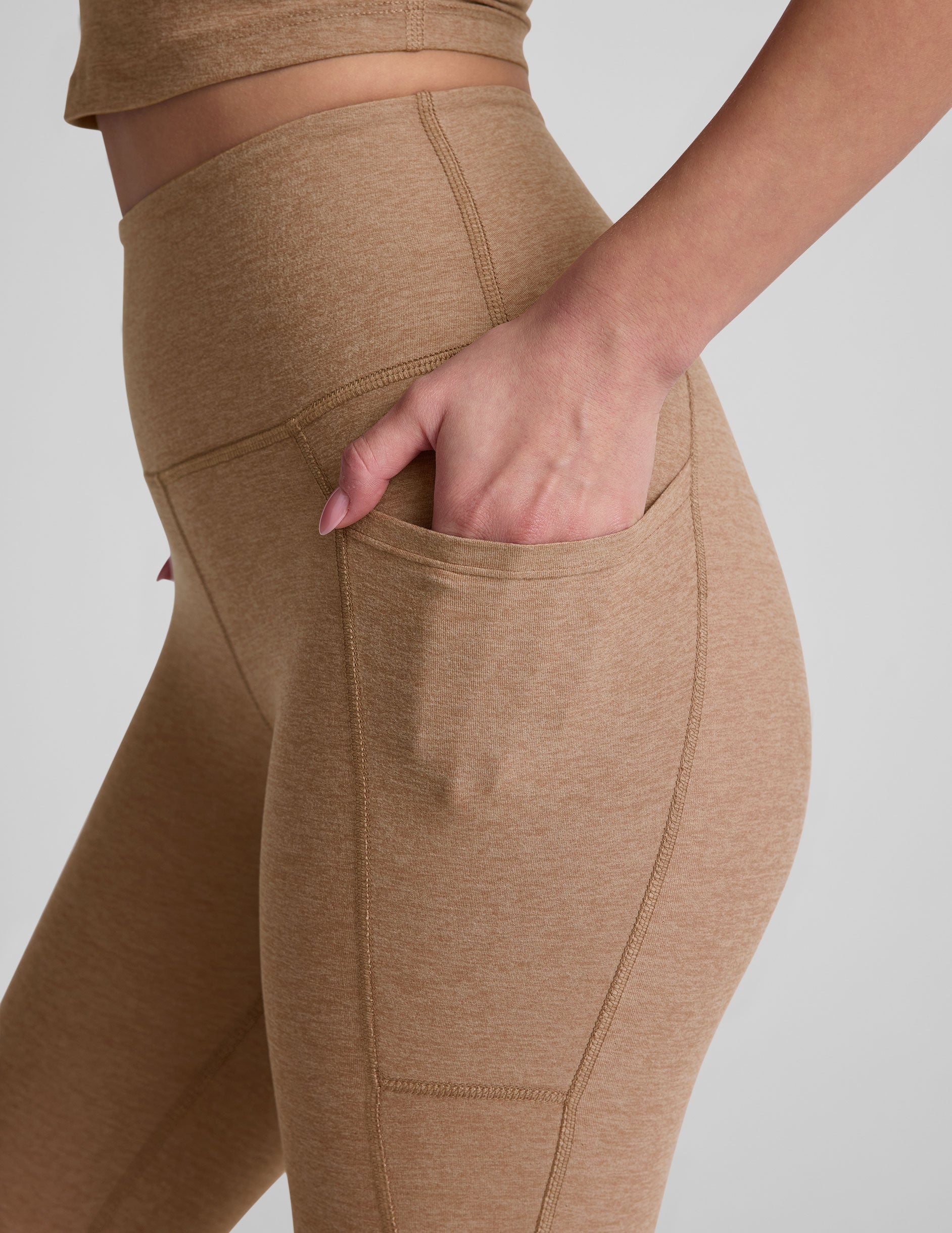 Spacedye? Out Of Pocket High Waisted Capri Legging - Image 2