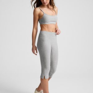 Spacedye? Mid-Rise Slit Pedal Pusher Legging