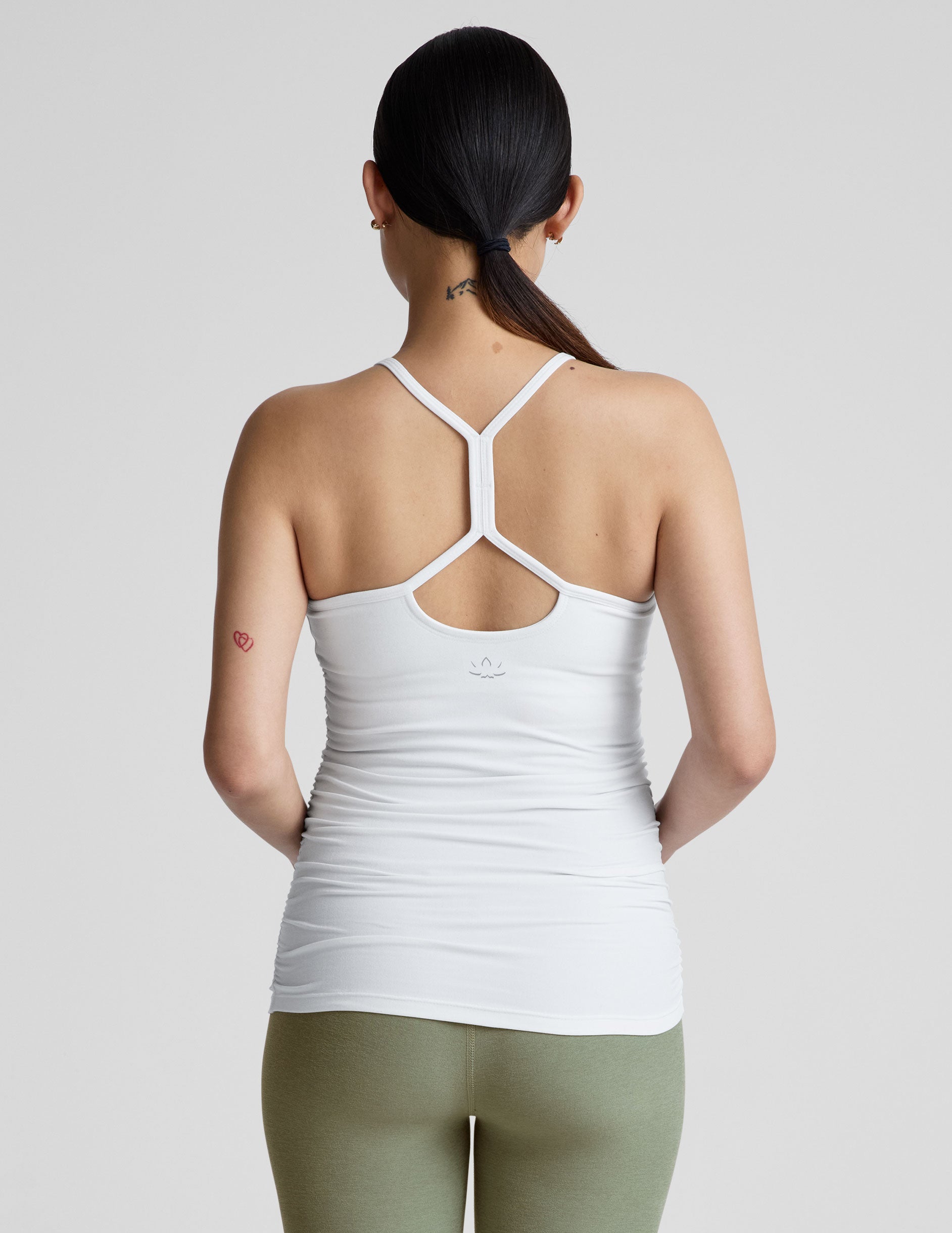 Spacedye? Keep Your Cool Maternity Slim Racerback Tank - Image 4