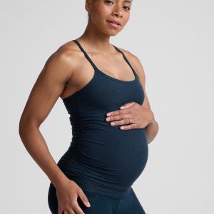 Spacedye? Slim Racerback Maternity Tank