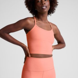 Spacedye? Slim Racerback Cropped Tank