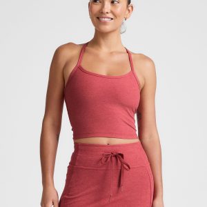 Spacedye? Slim Racerback Cropped Tank