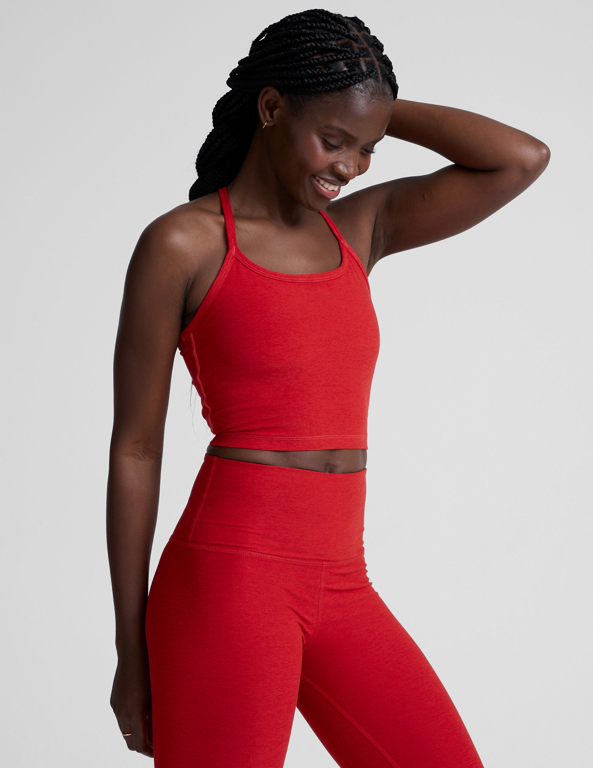 Spacedye? Slim Racerback Cropped Tank - Image 4