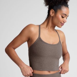 Spacedye? Slim Racerback Cropped Tank