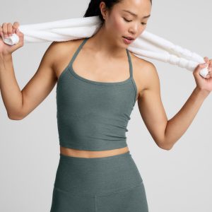 Spacedye? Slim Racerback Cropped Tank