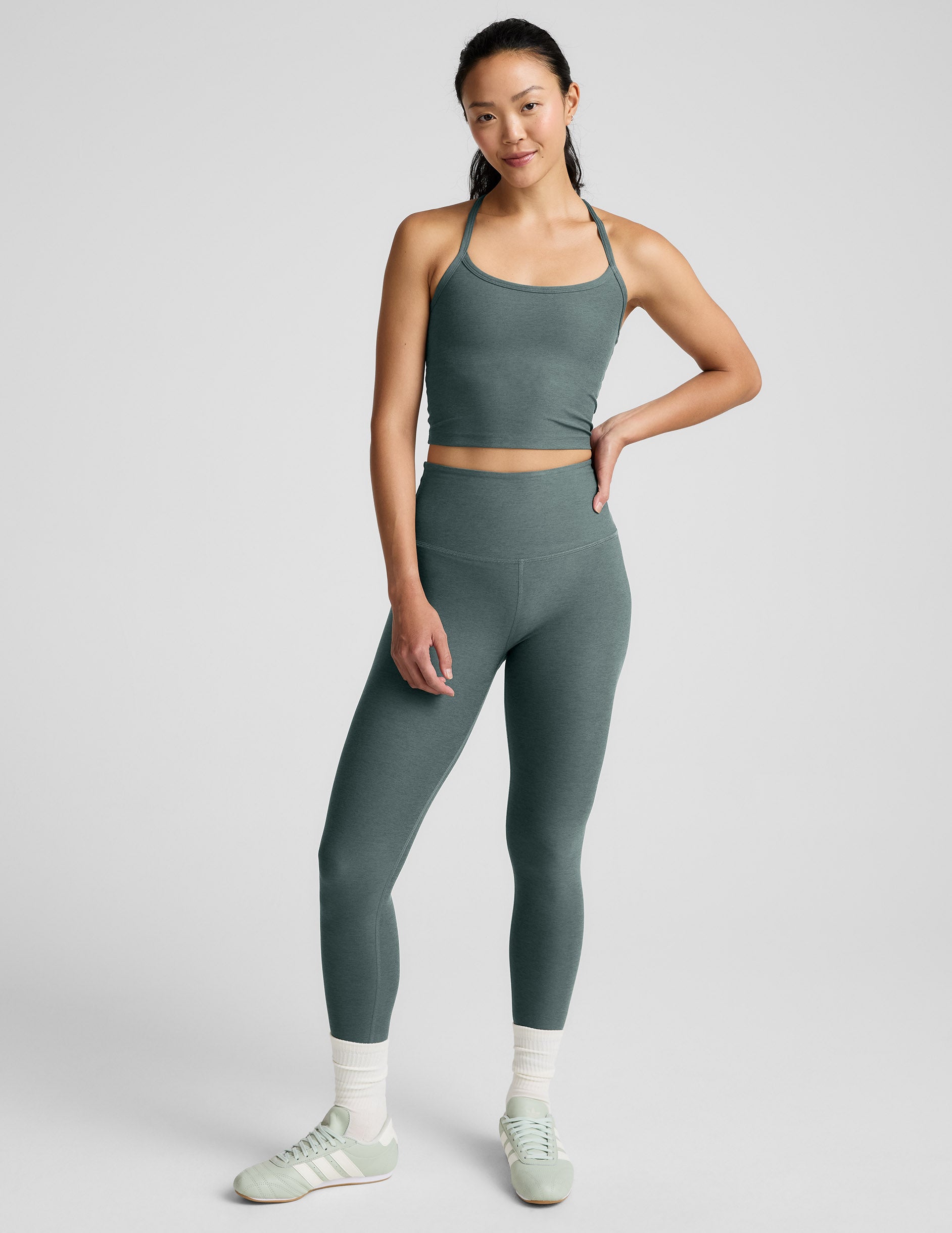 Spacedye? Slim Racerback Cropped Tank - Image 3