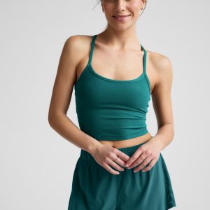 Spacedye? Slim Racerback Cropped Tank