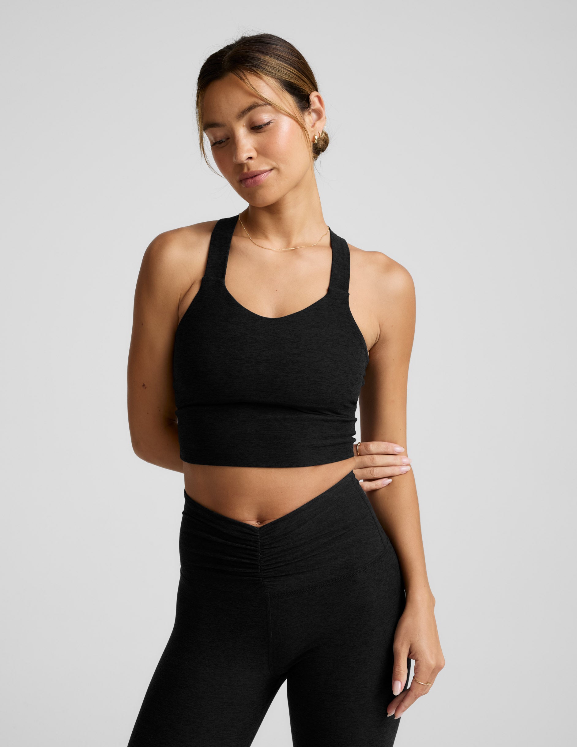 Spacedye? Twist Through Cropped Tank - Image 4