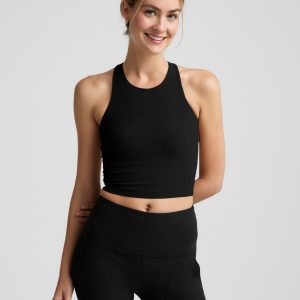 Spacedye? High Neck Cropped Tank