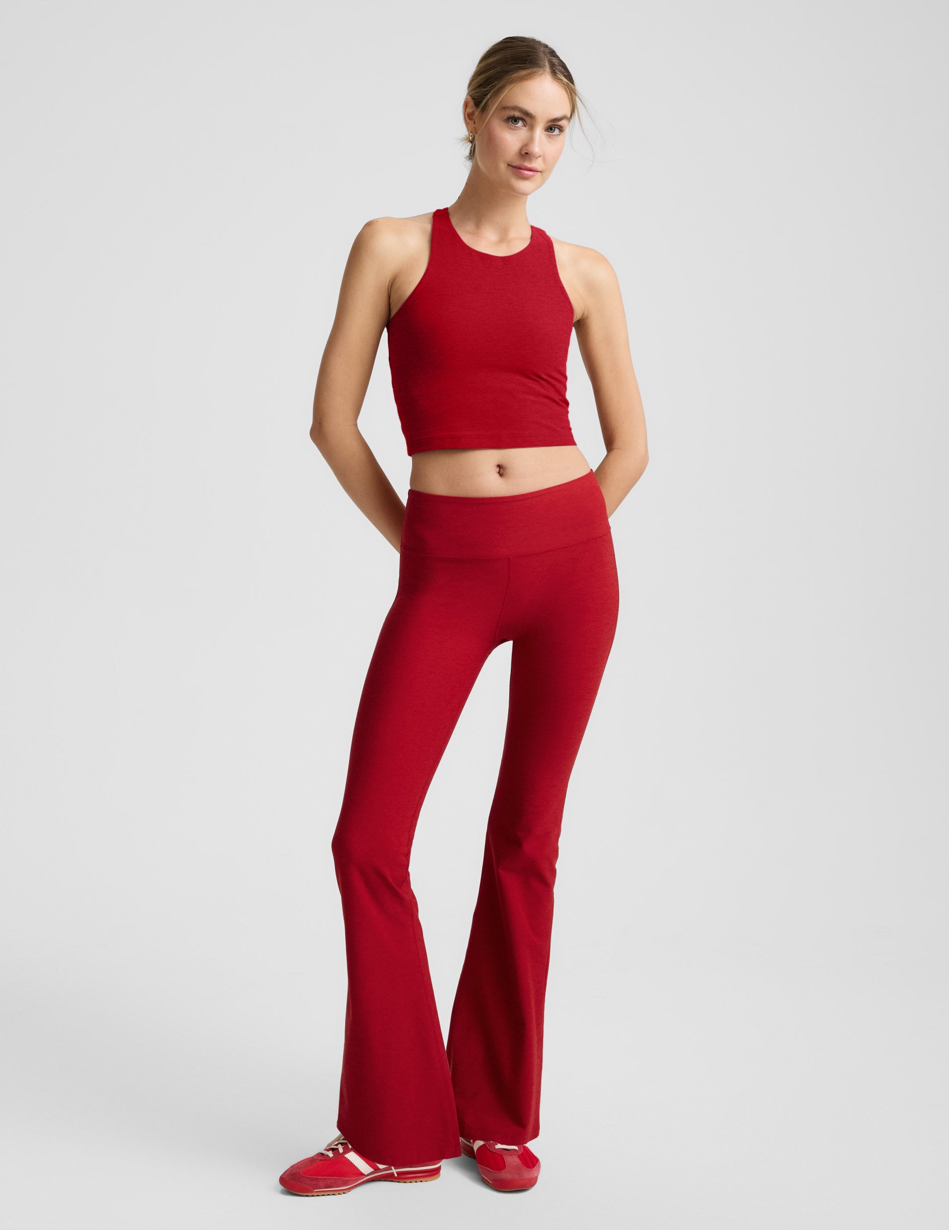 Spacedye? High Neck Cropped Tank - Image 3