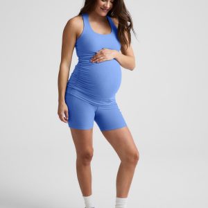 Spacedye? Keep Pace 5 Maternity Pocket Biker Short