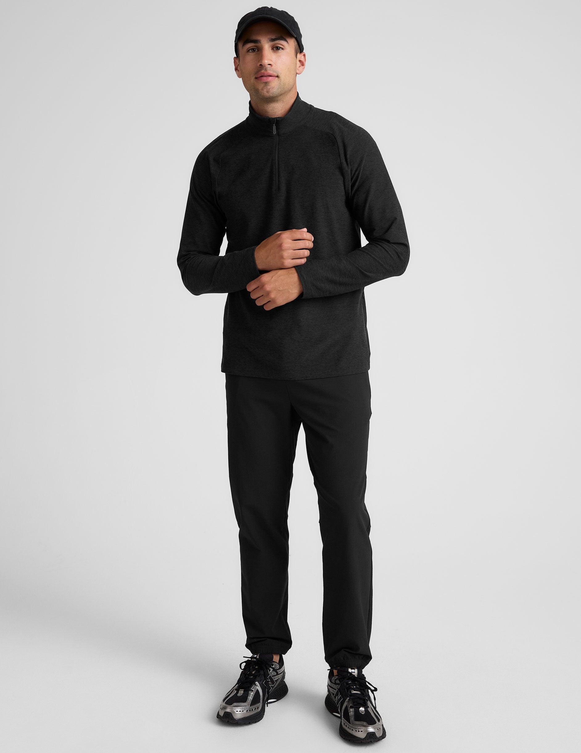 Spacedye? Terrain Men's Quarter Zip Pullover - Image 6