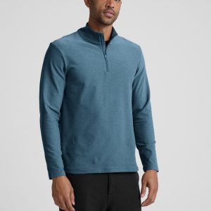 Spacedye? Terrain Men's Quarter Zip Pullover