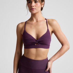 Spacedye? Twist Front Strappy Bra